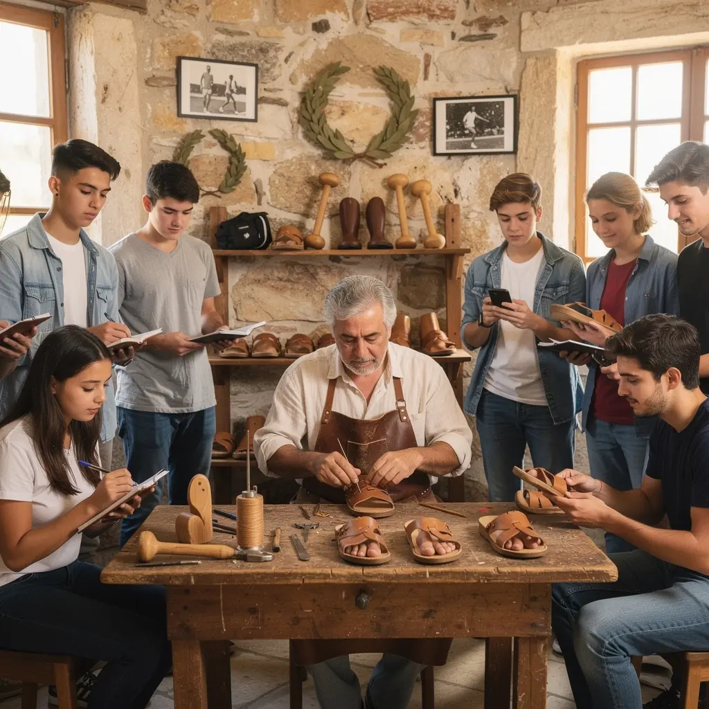 Ομάδα νέων που εκτελεί ασκήσεις φυσικής κατάστασης σε φυσικό περιβάλλον.